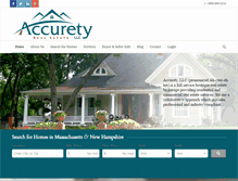 Tablet Screenshot of accurety.com